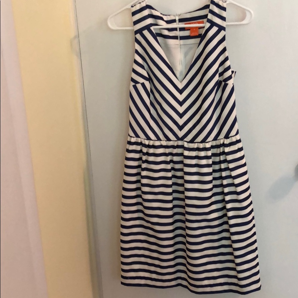Joe Fresh Blue & White Stripe Dress